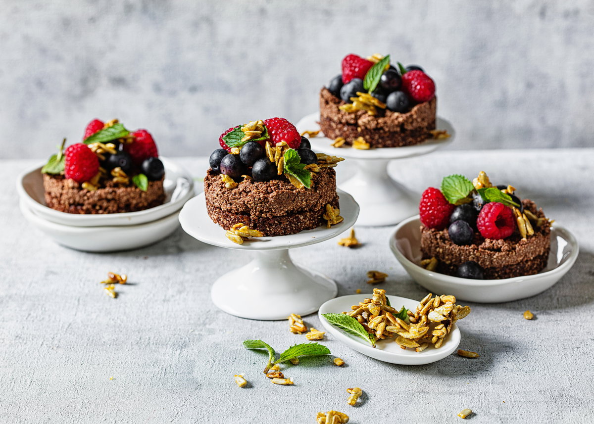 Beerenkuchen ohne Backen