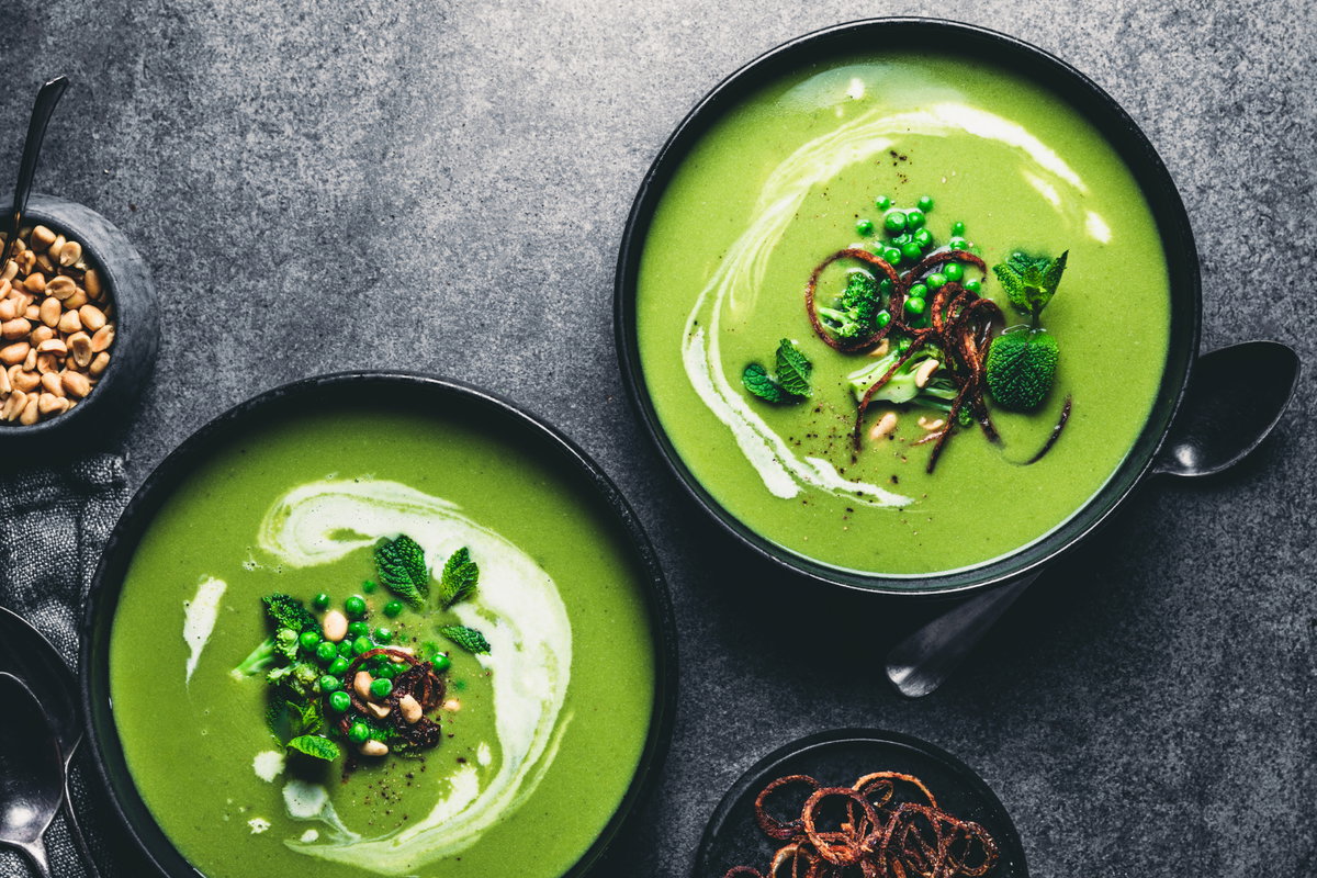 Grüne-Göttin-Suppe