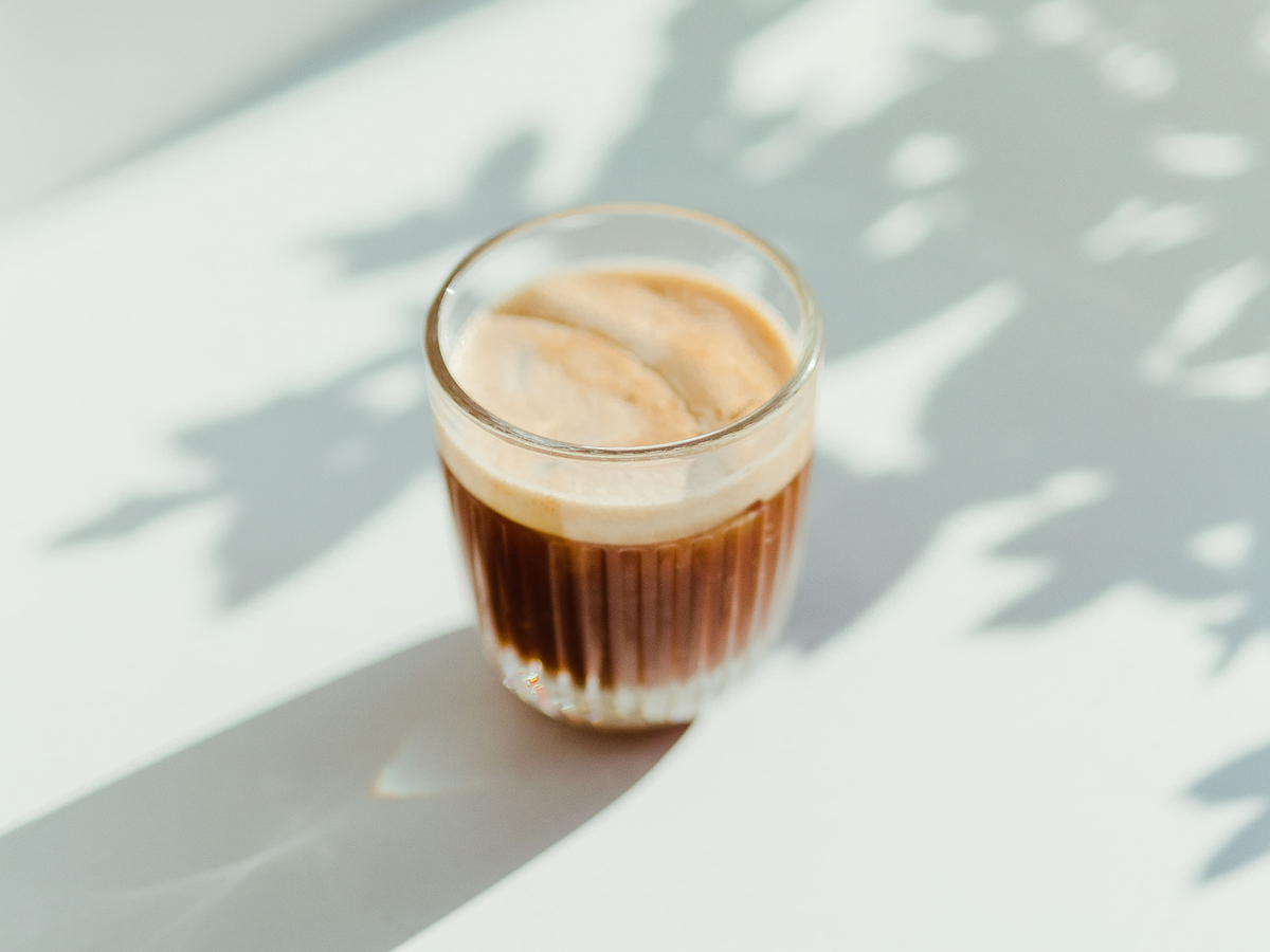 Kaffee im Glas