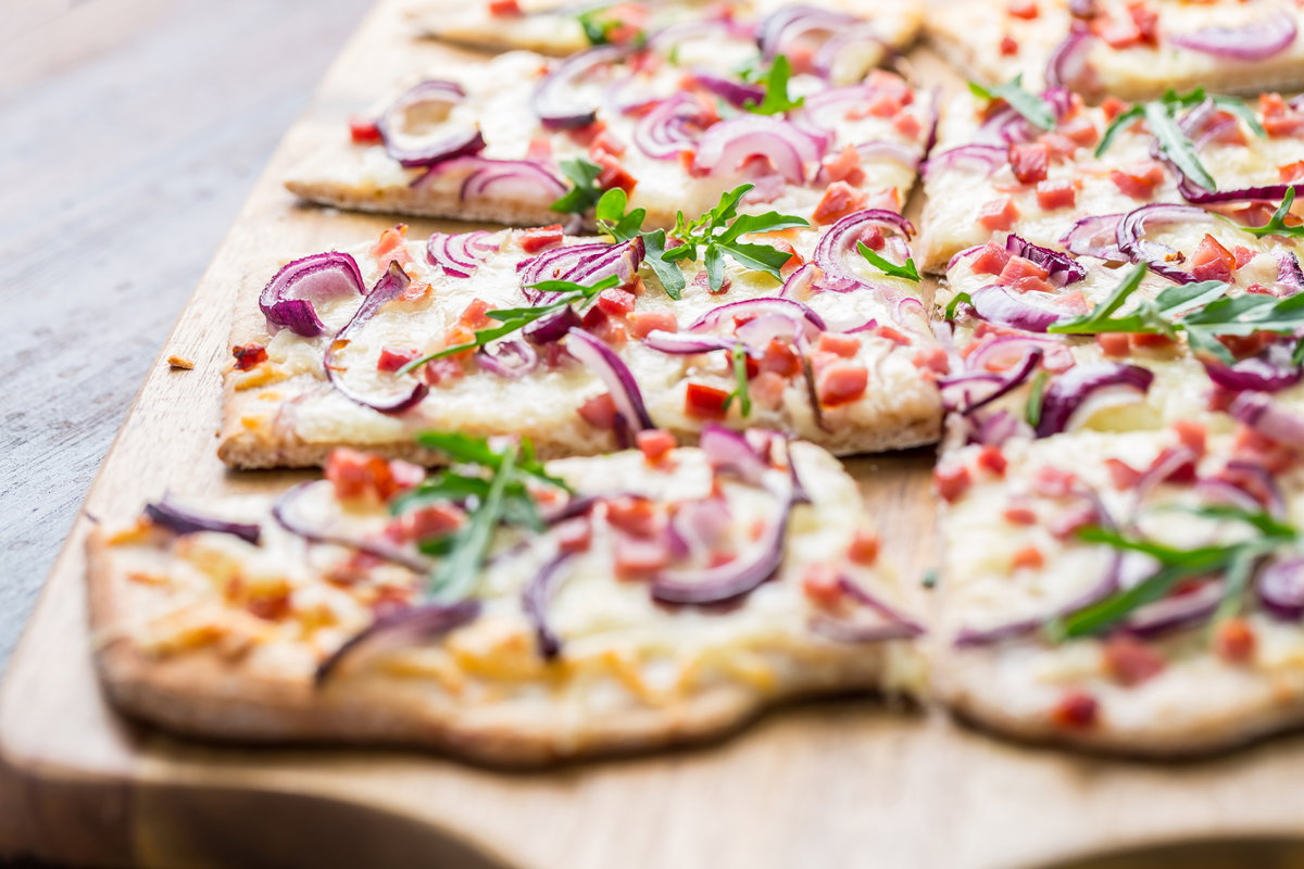 Flammkuchen Pizza