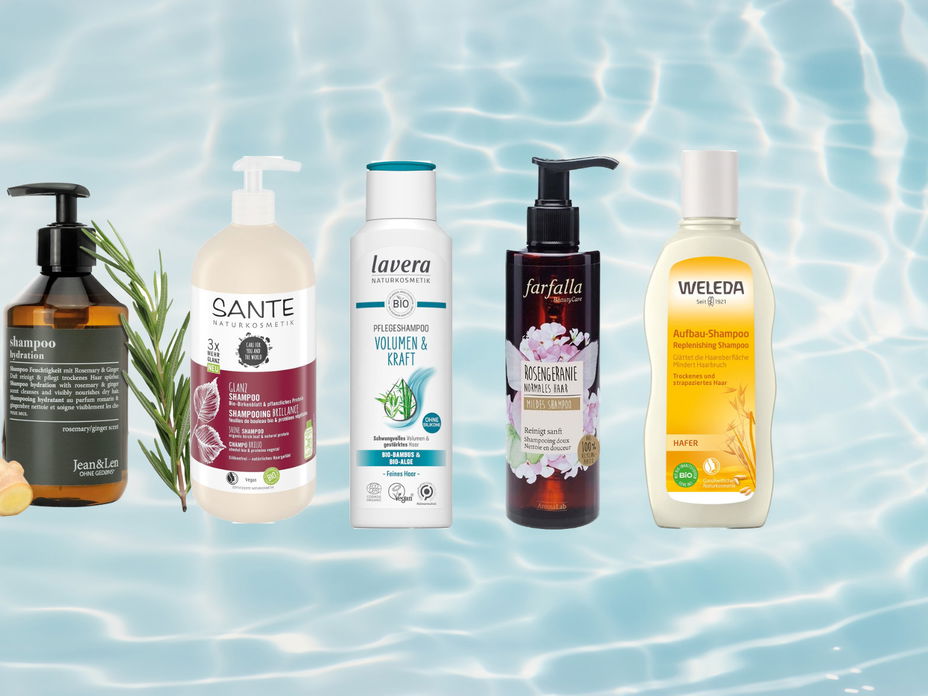 Shampoos ohne Silikone