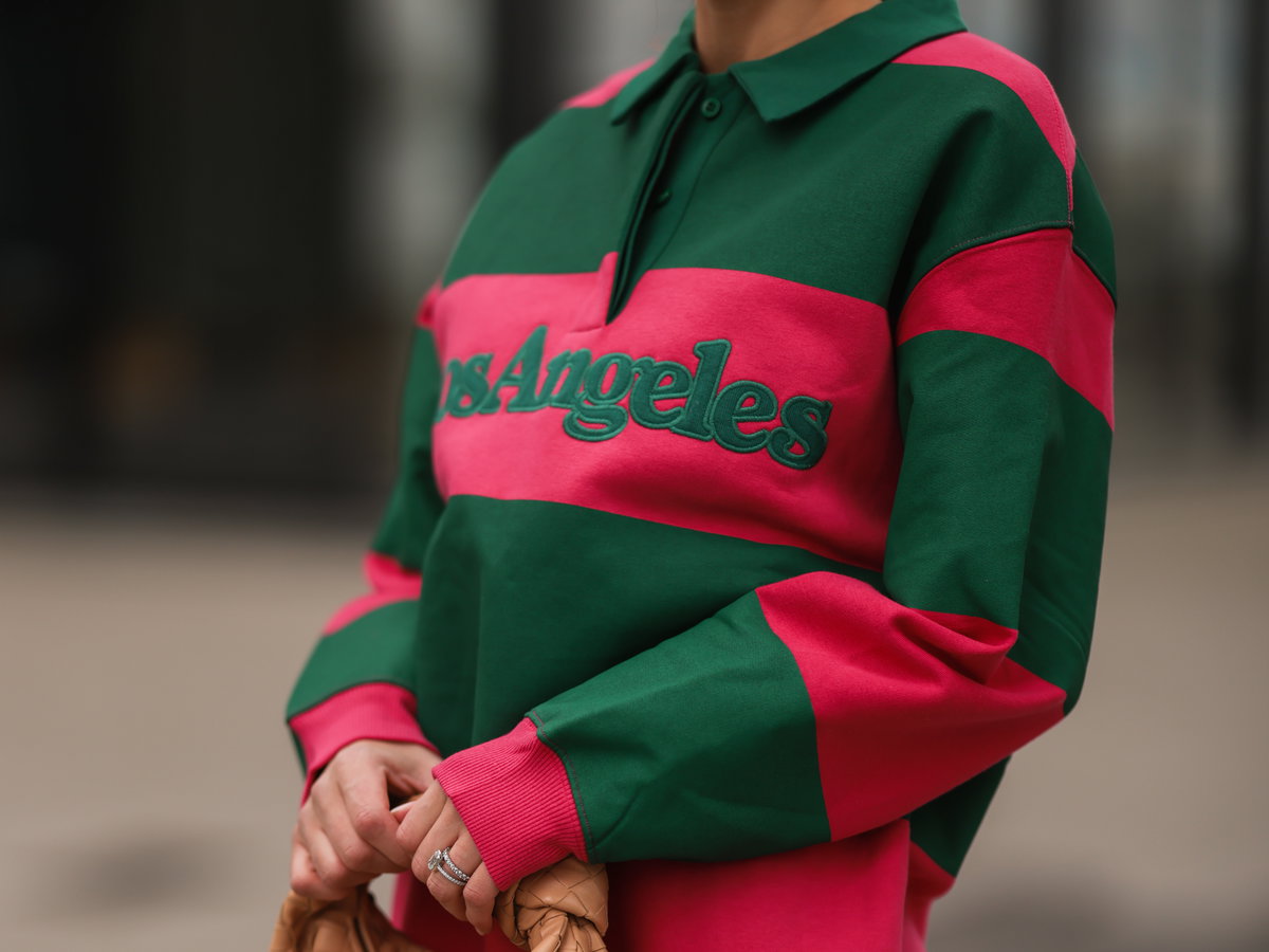 Rugby-Poloshirt im Streetstyle.
