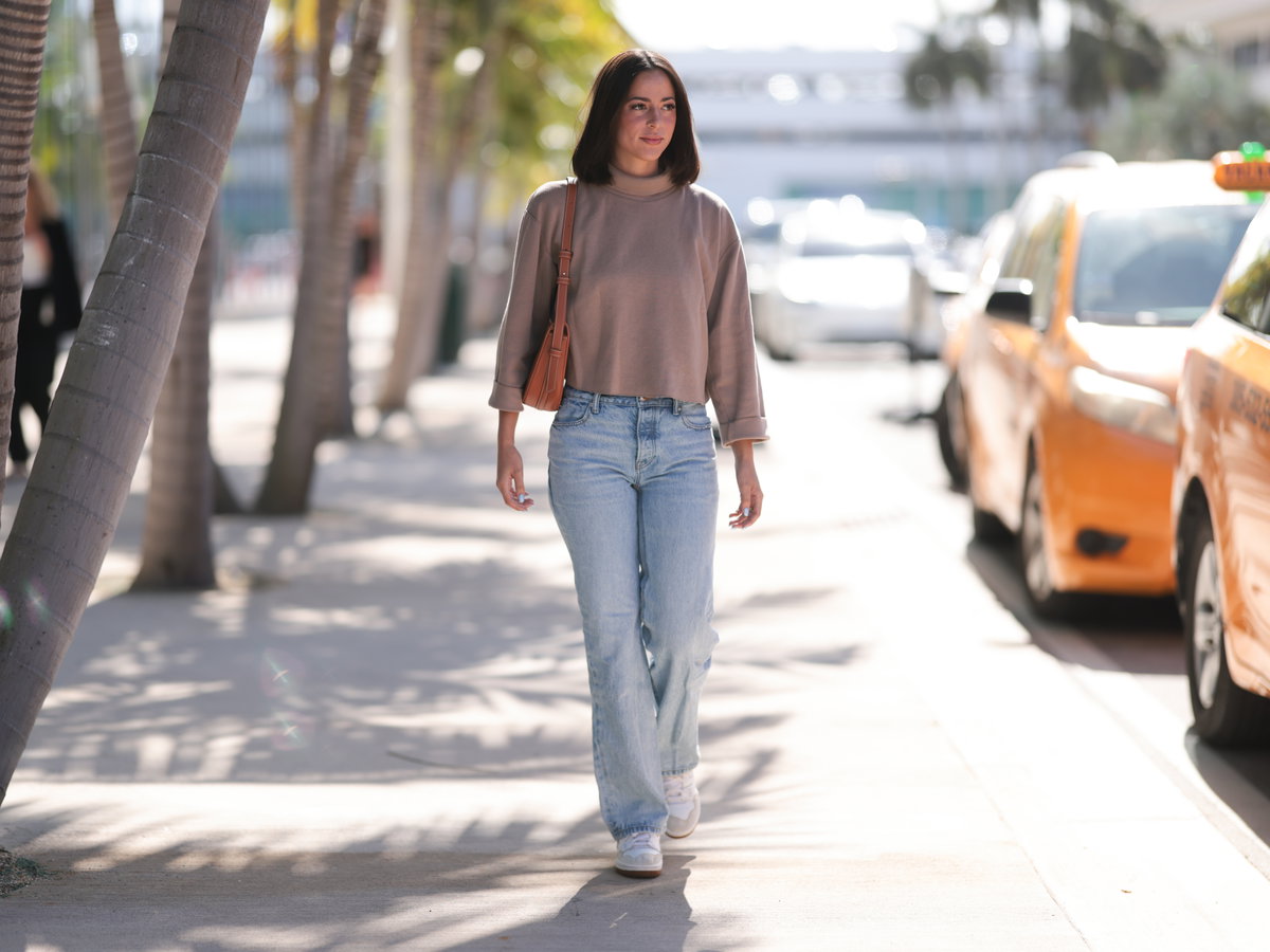 Bootcut Jeans sportlich gestylt