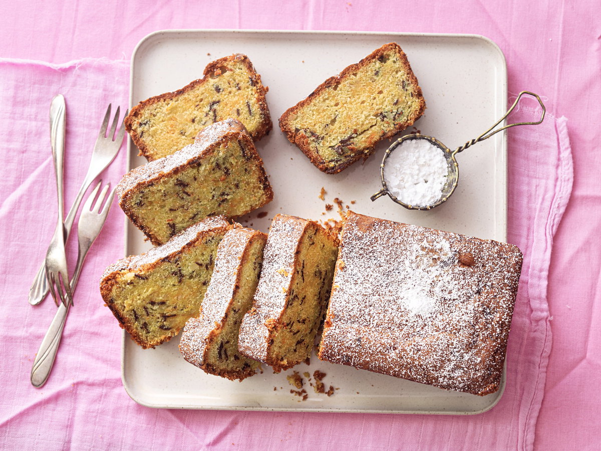 Schneller Apfel-Schokokuchen
