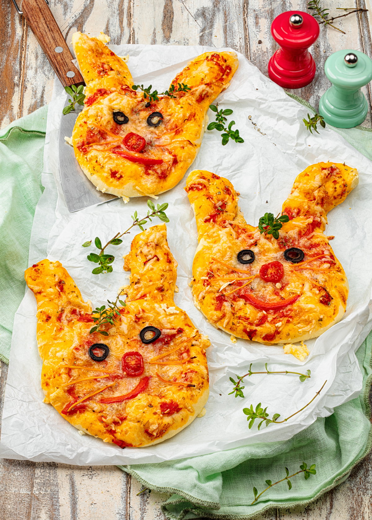 Pizza-Hasen