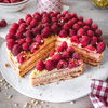 Schnelle Himbeer-Vanilletorte zum Nachbacken