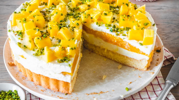 Schnelle Mangotorte: Fruchtiger Genuss in nur 25 Minuten