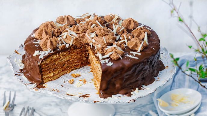 Schnelle Prinzregententorte: Probieren Sie dieses Highlight-Rezept unbedingt aus