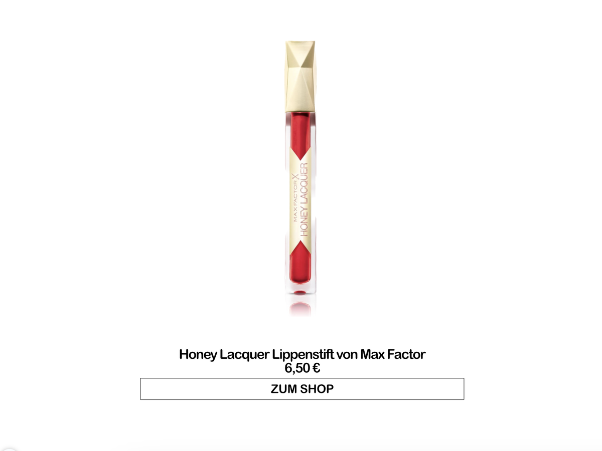 Honey Lacquer Lippenstift von Max Factor