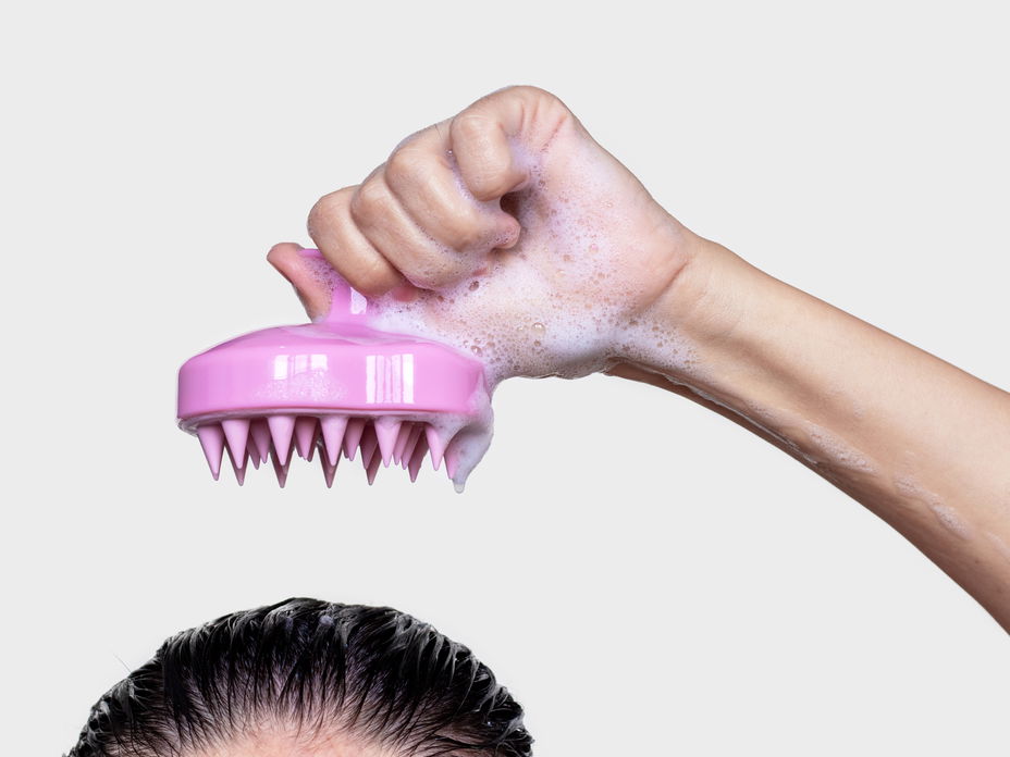 Kopfhautpeeling Massage Bürste