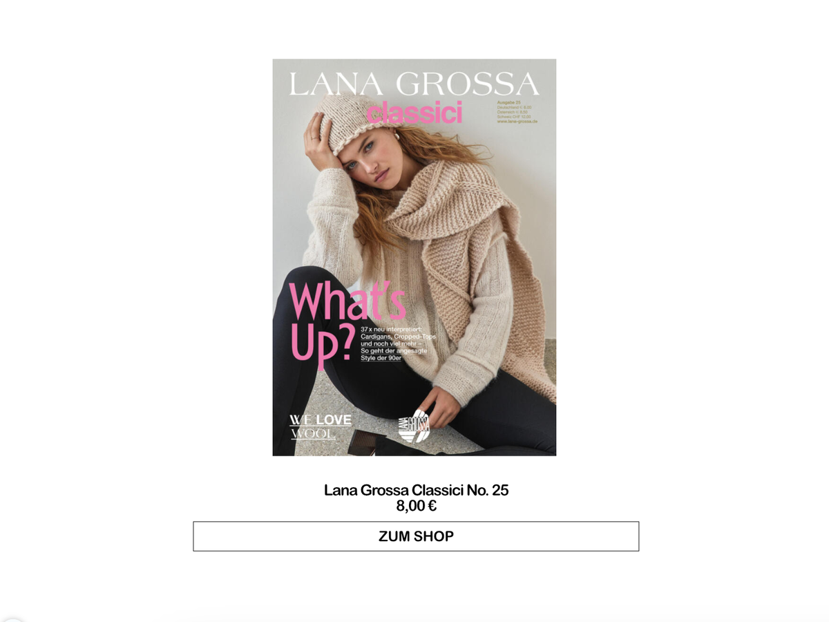 Lana Grossa Classici Heft No. 25