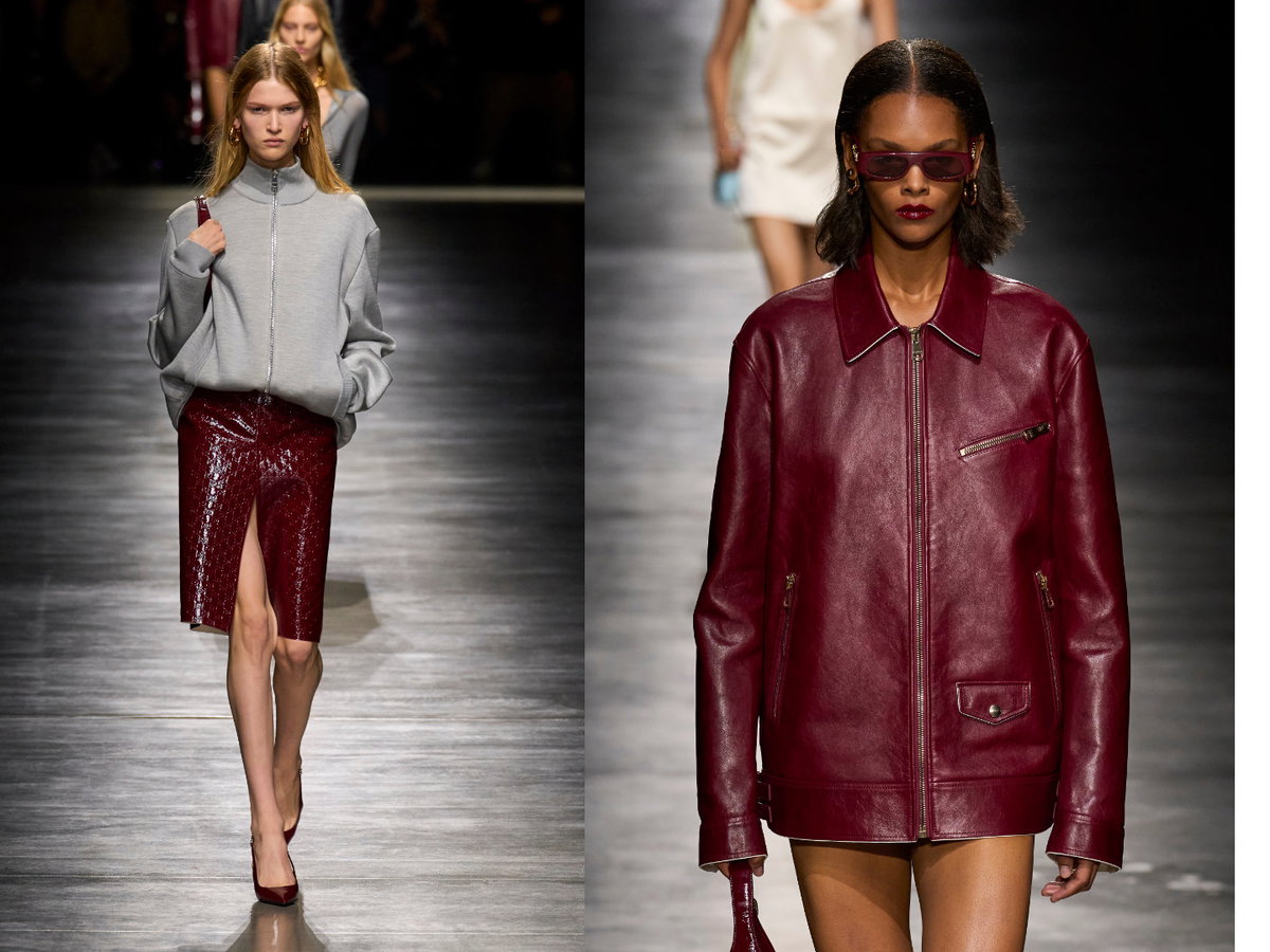 Modetrend Frühling Farbe Rot