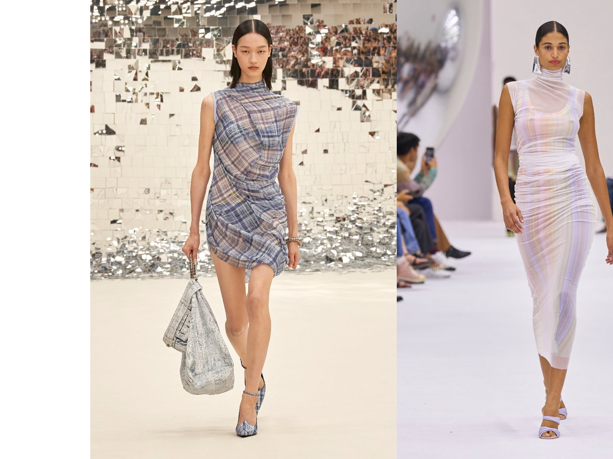 Modetrend Frühjahr Transparenz