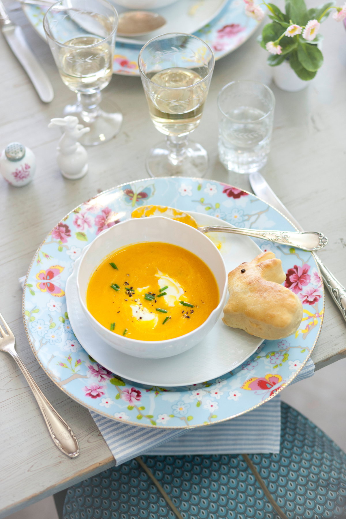 Cremige Möhrensuppe
