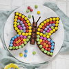 Rezept für Schmetterlingskuchen mit Smarties und Bueno 