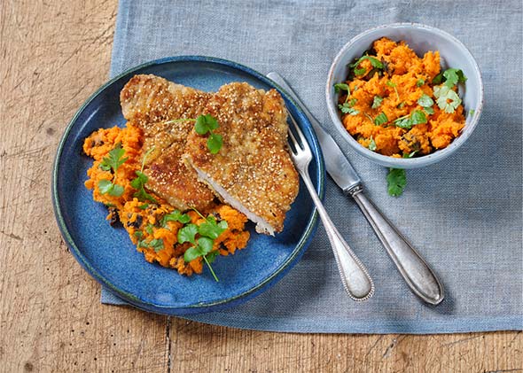 Sesamschnitzel