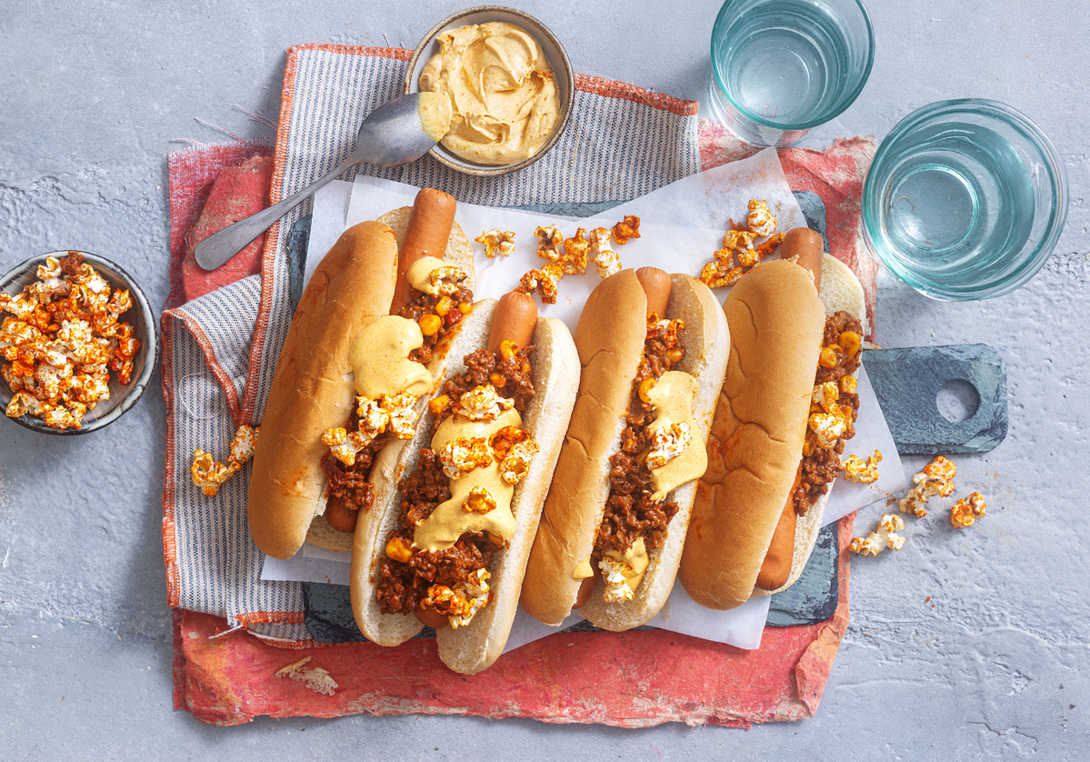 Sloppy Joe Hot Dogs
