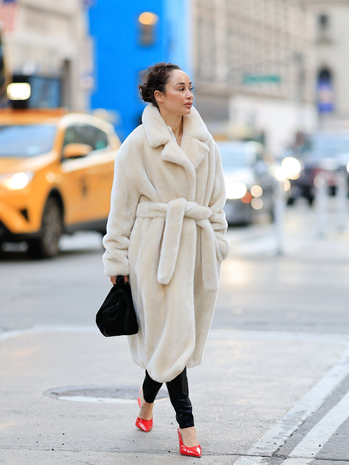 Cara Santana während der New York Fashion Week