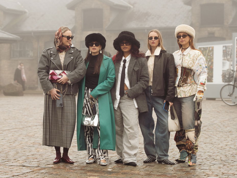 Streetstyles bei der Copenhagen Fashion Week