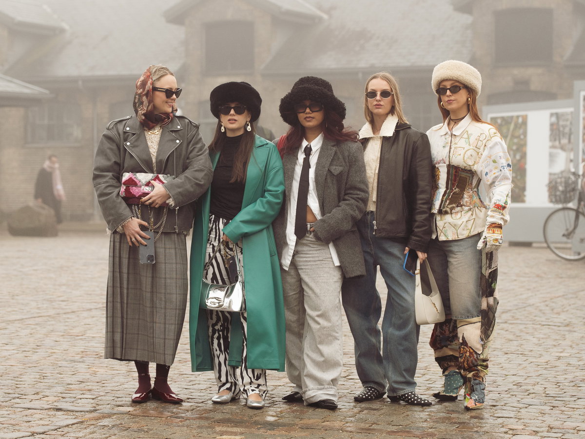 Streetstyles bei der Copenhagen Fashion Week