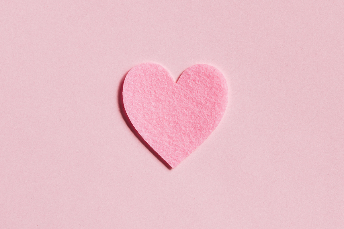 Valentinstags-Herz