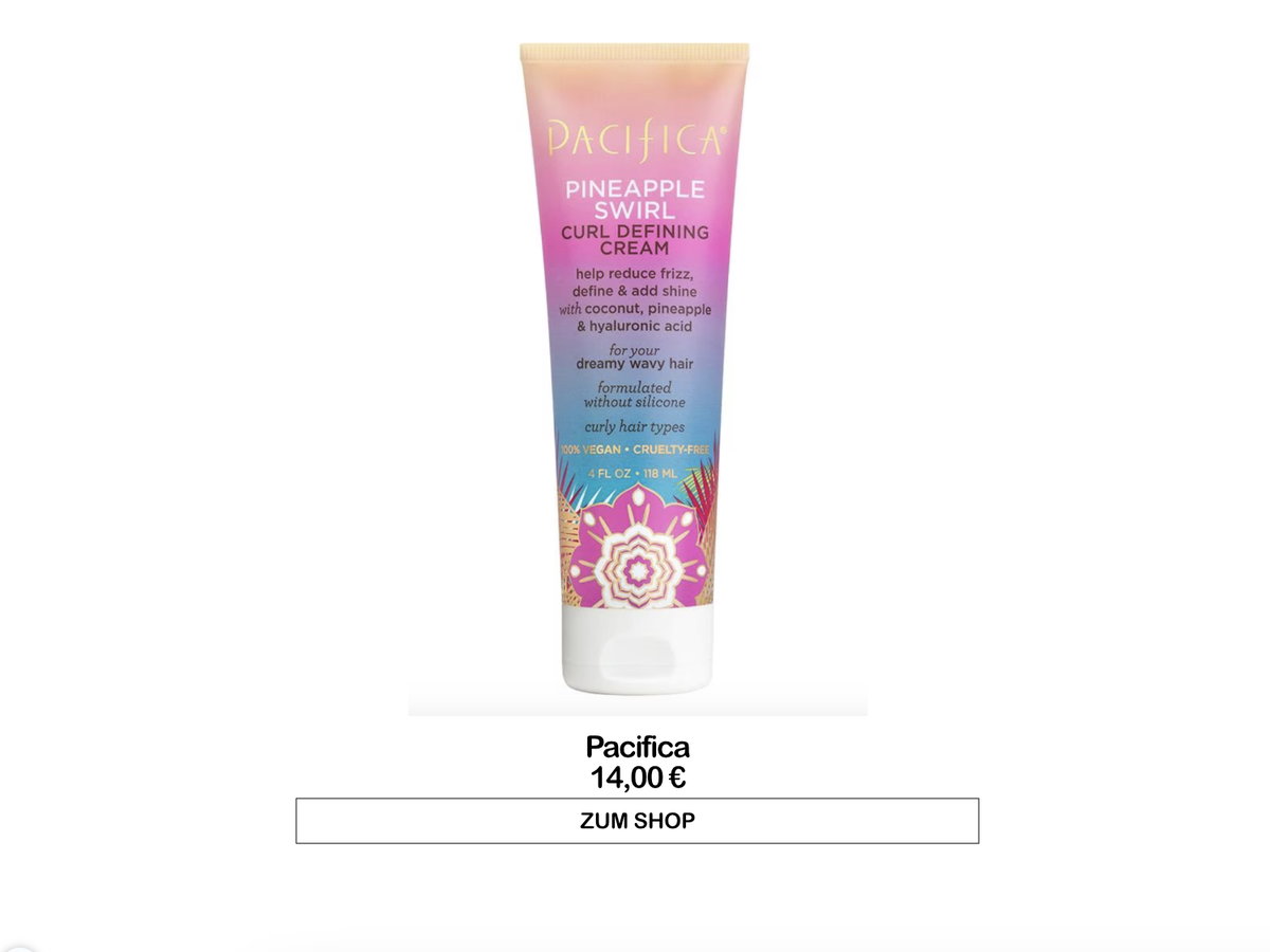 Pacifia Pineapple Swirl Curl Defining Cream