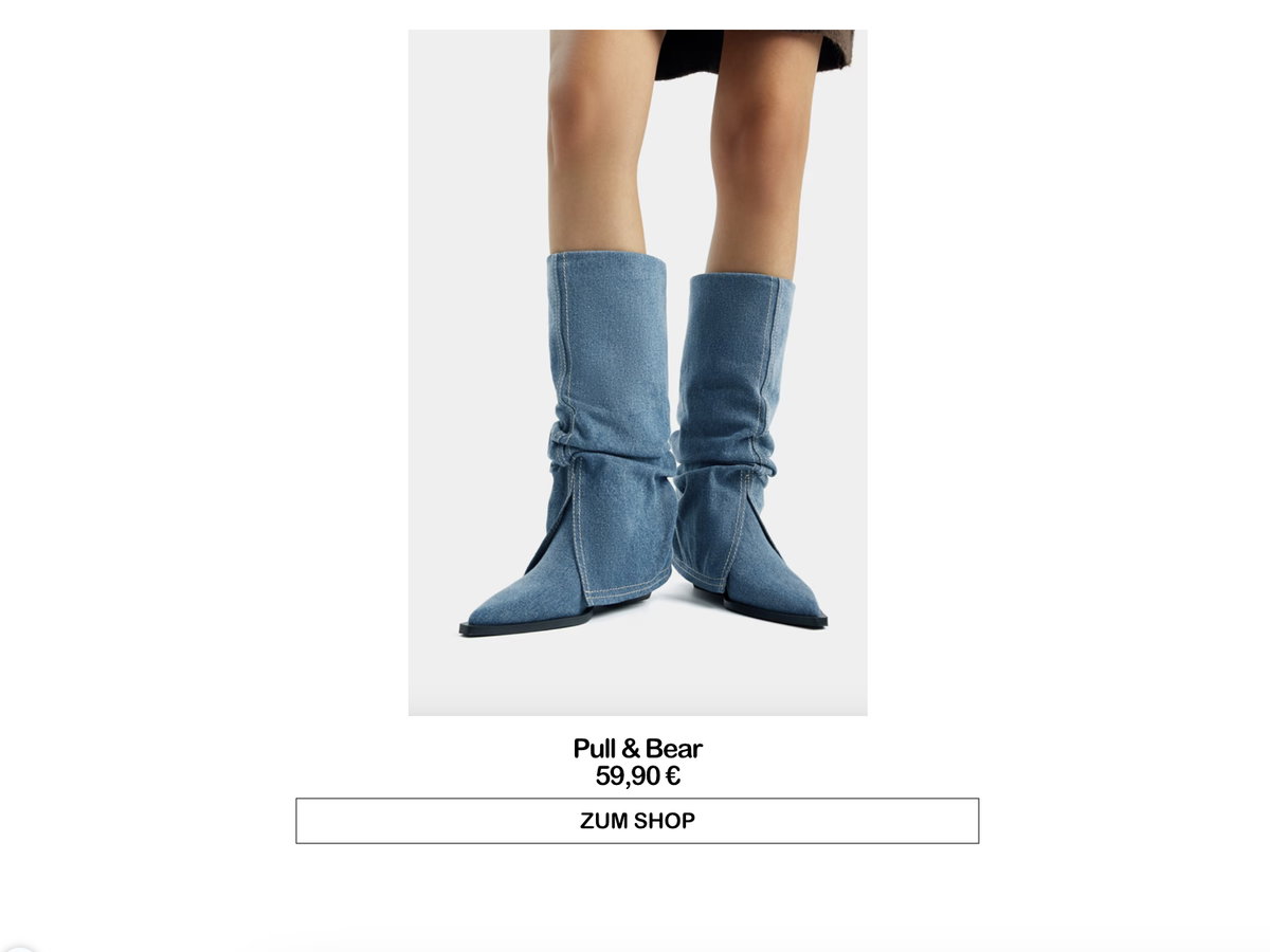 Foldover Boots Pull & Bear