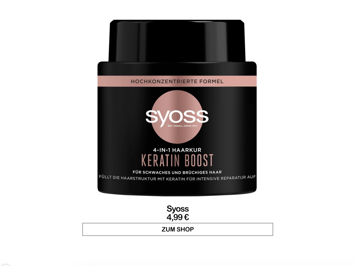 Keratin Haarkur von Syoss