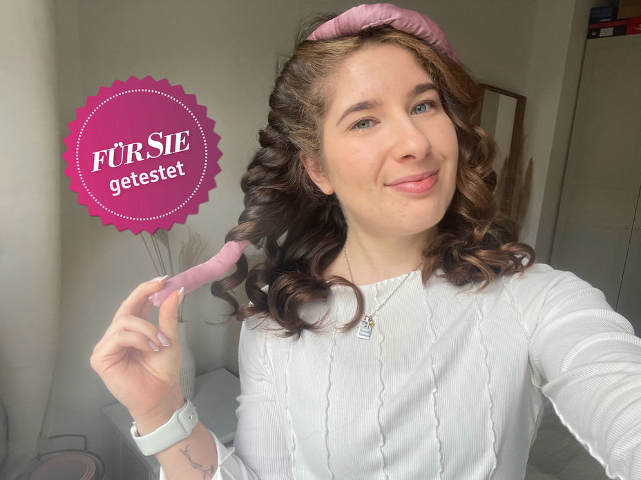 Redakteurin Laura Carstens testet Locken über Nacht