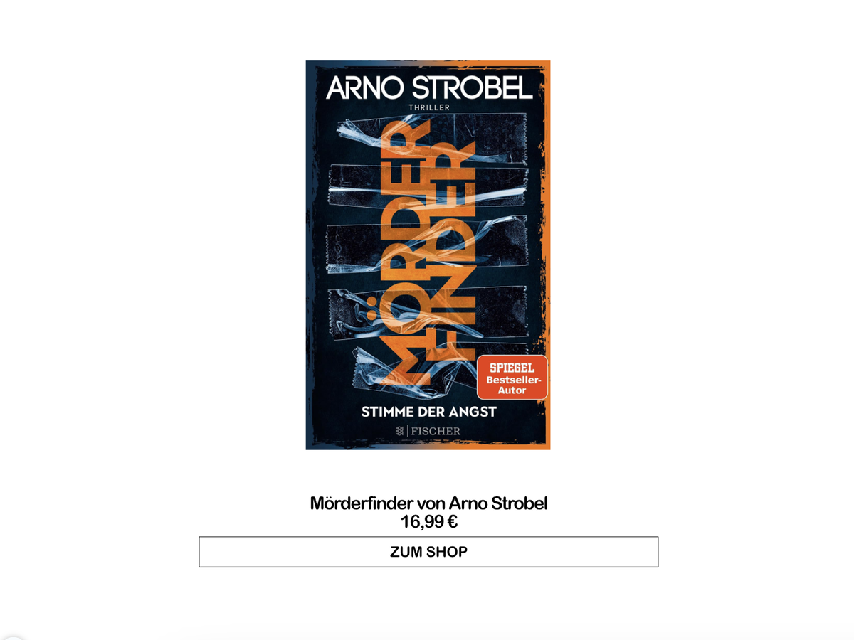 Mörderfinder von Arno Strobel