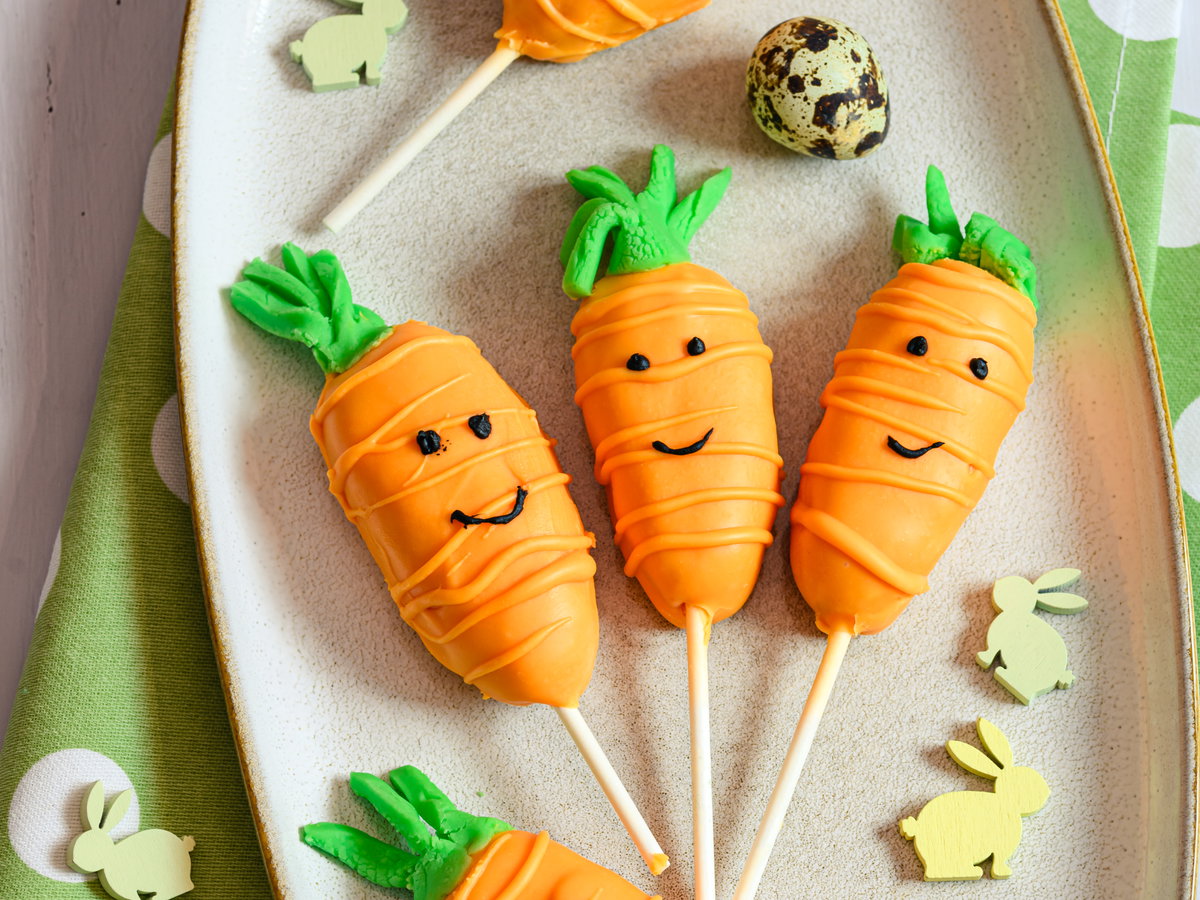 Möhren-Cake-Pops