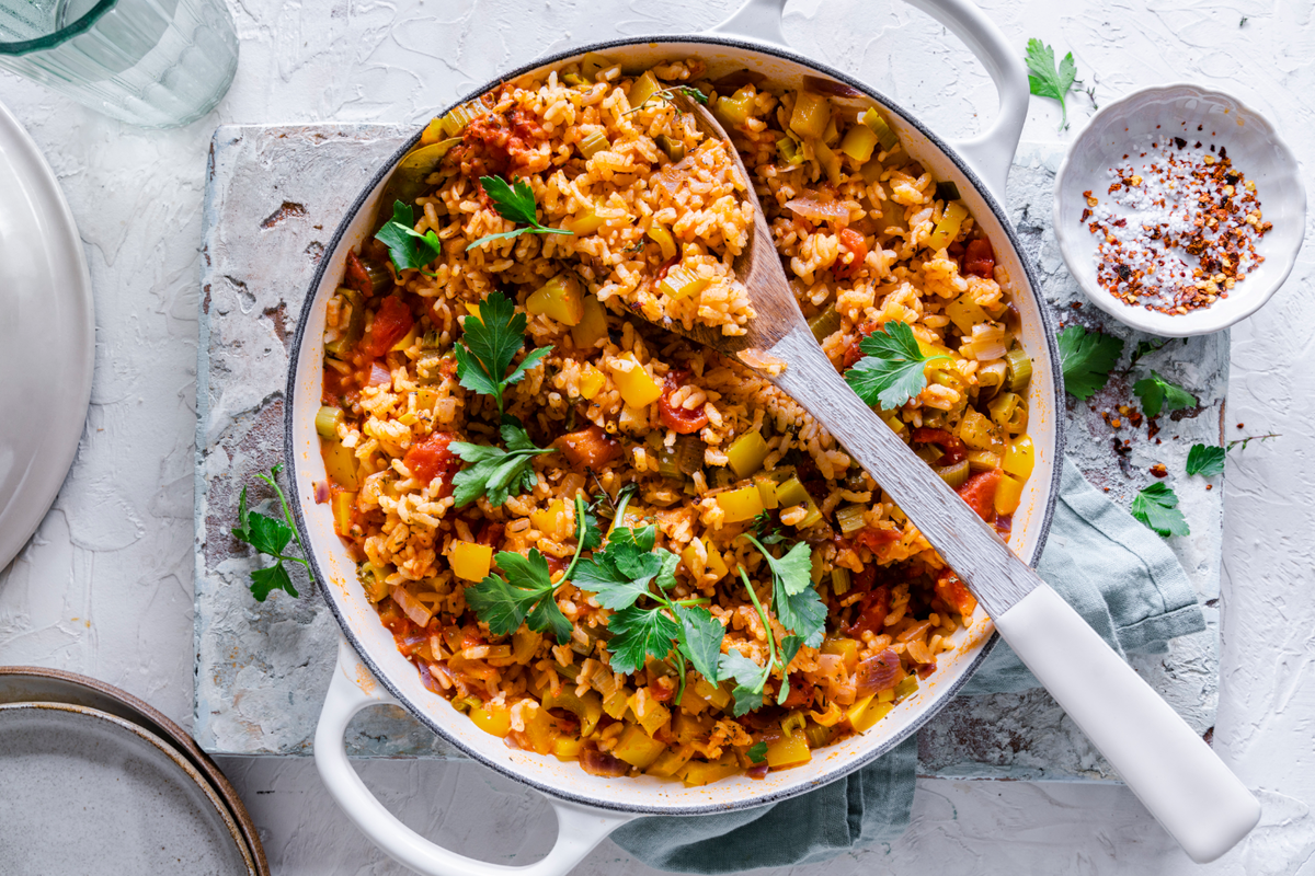 One-Pot-Gemüsereis