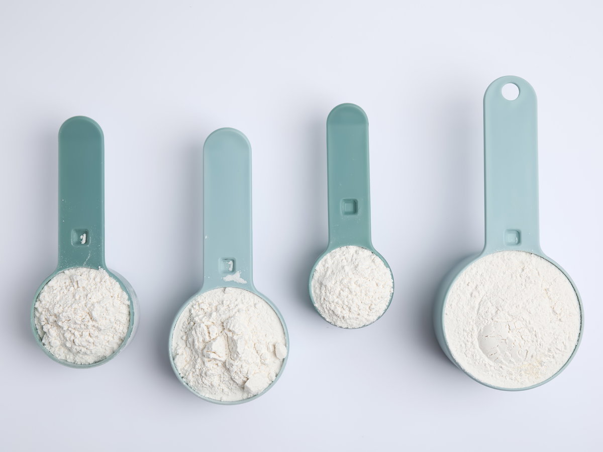 Proteinpulver Unterschiede in Messlöffeln