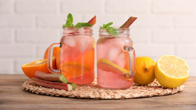 Rezept: Rhabarbersaft einfach selber machen