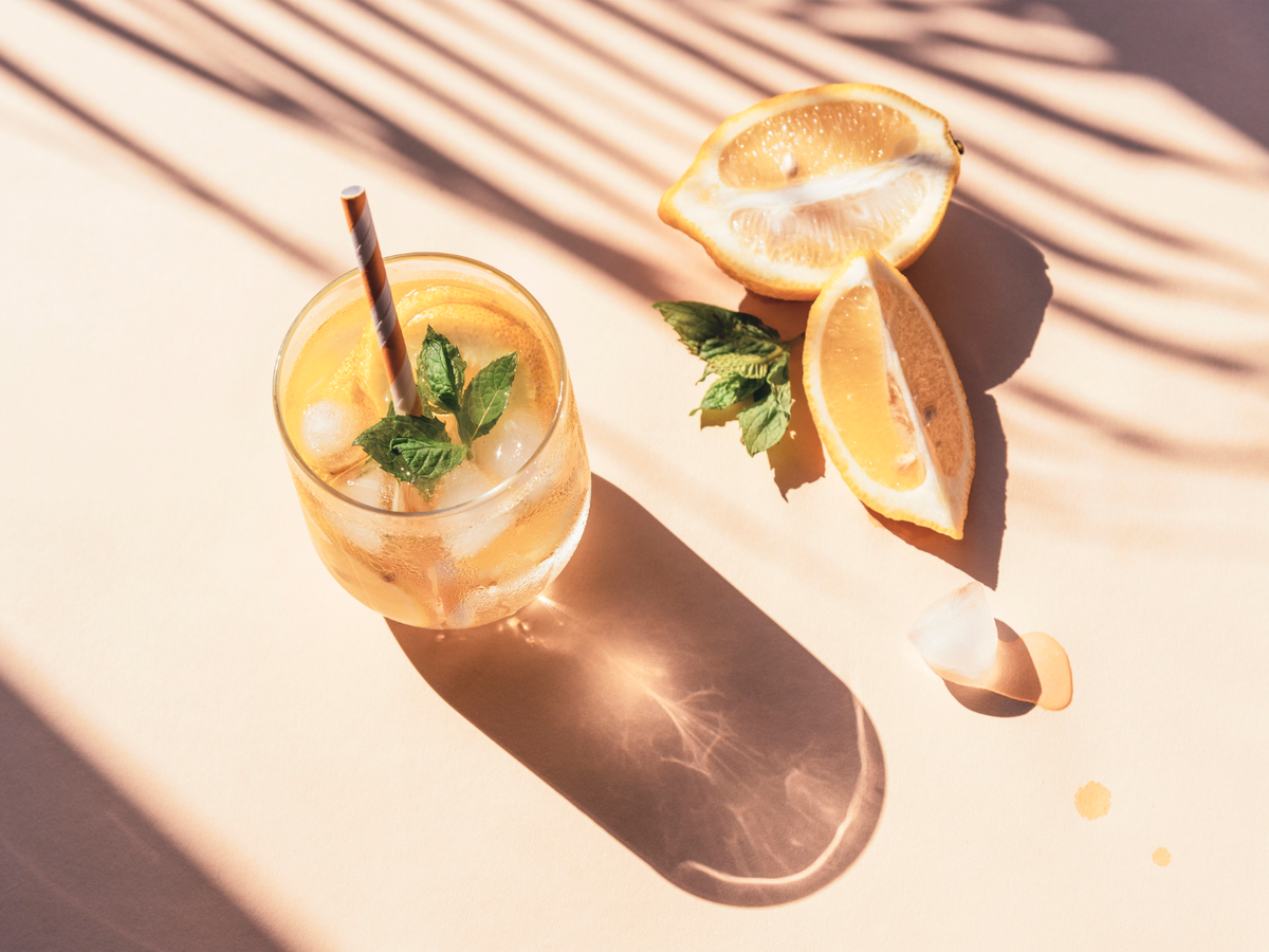 Zitronen-Ingwer-Spritz