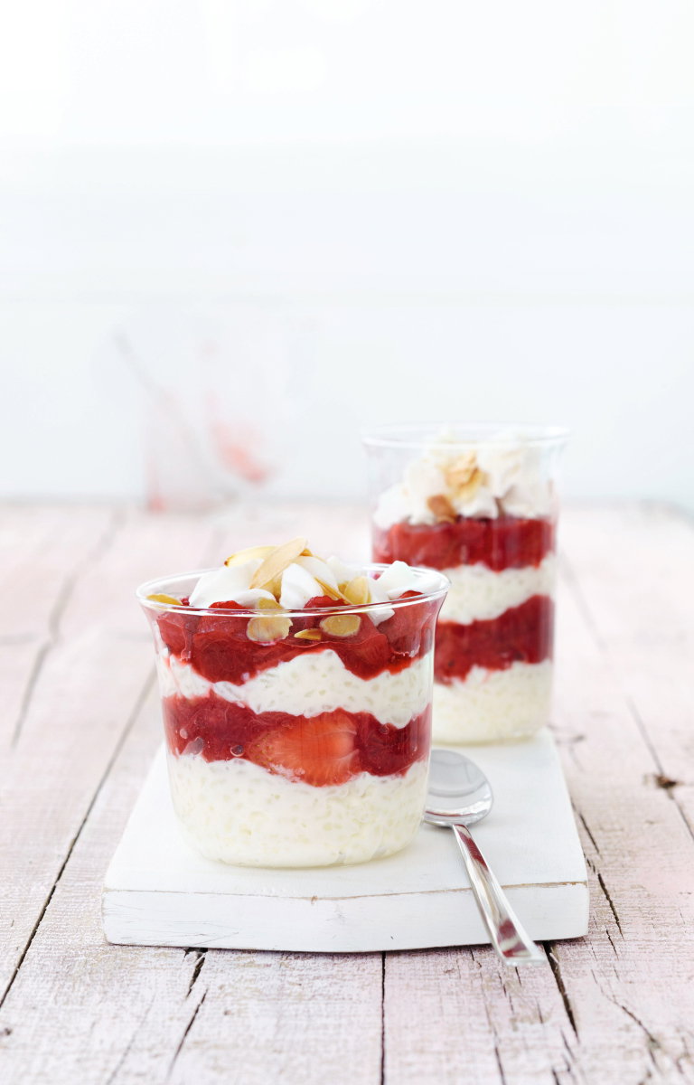 Rhabarber-Trifle