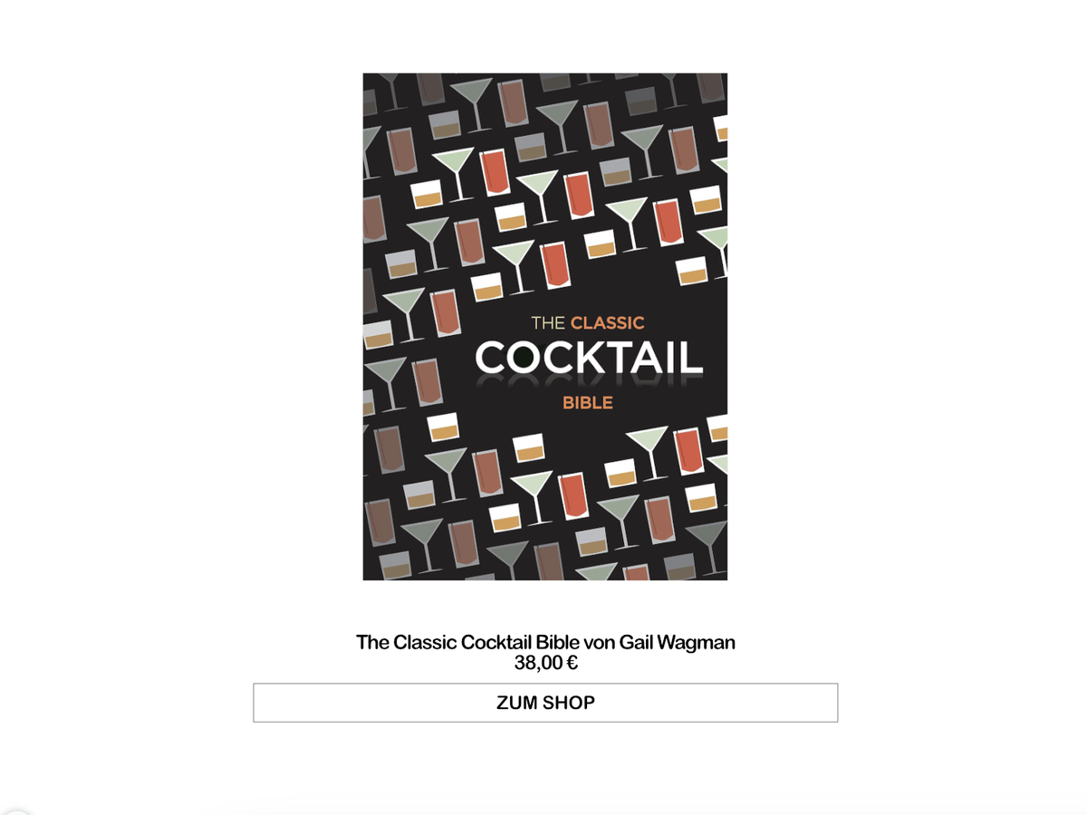 The Classic Cocktail Bible von Gail Wagman
