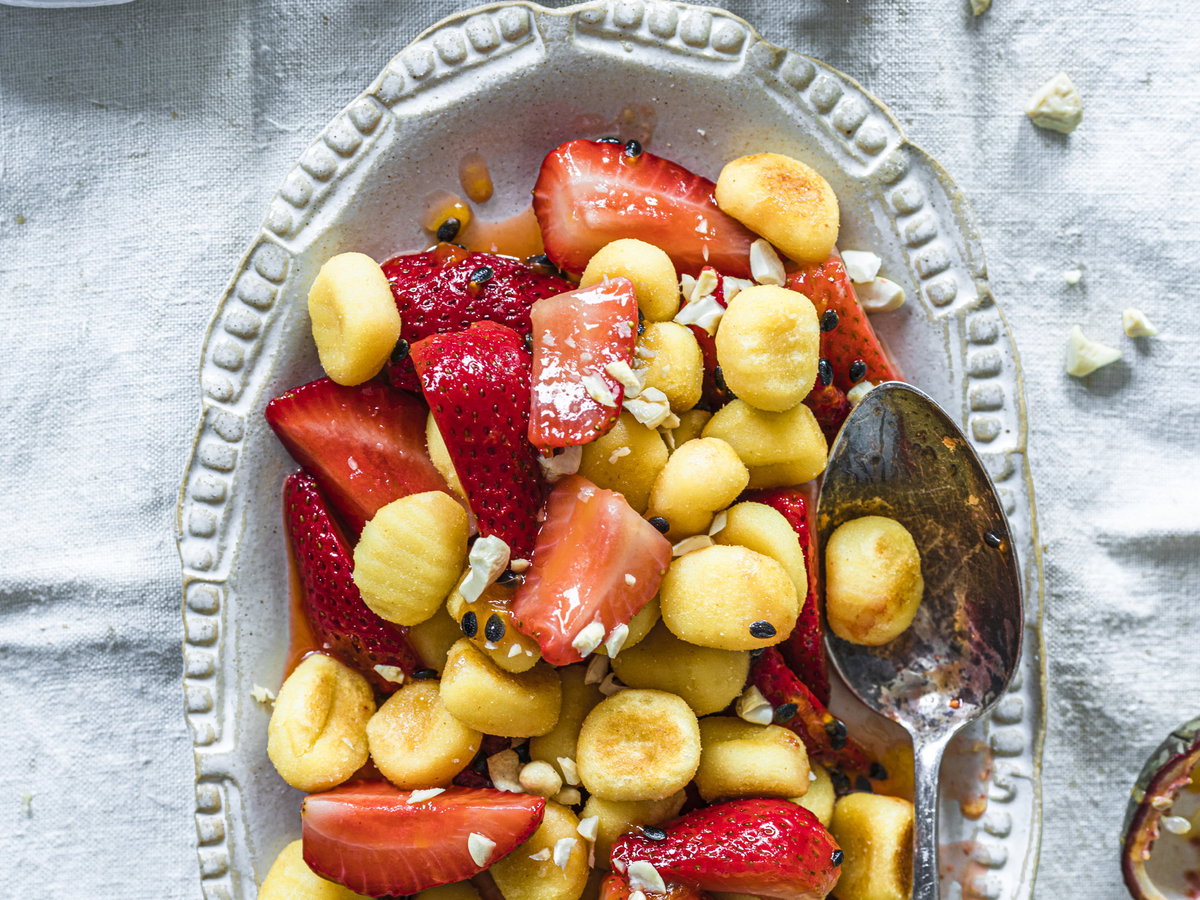 Erdbeer-Gnocchi
