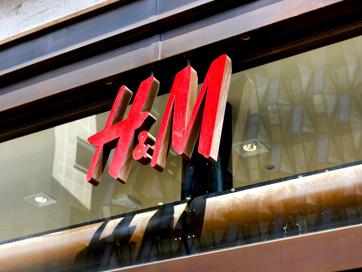 Logo von einer H&M-Filiale