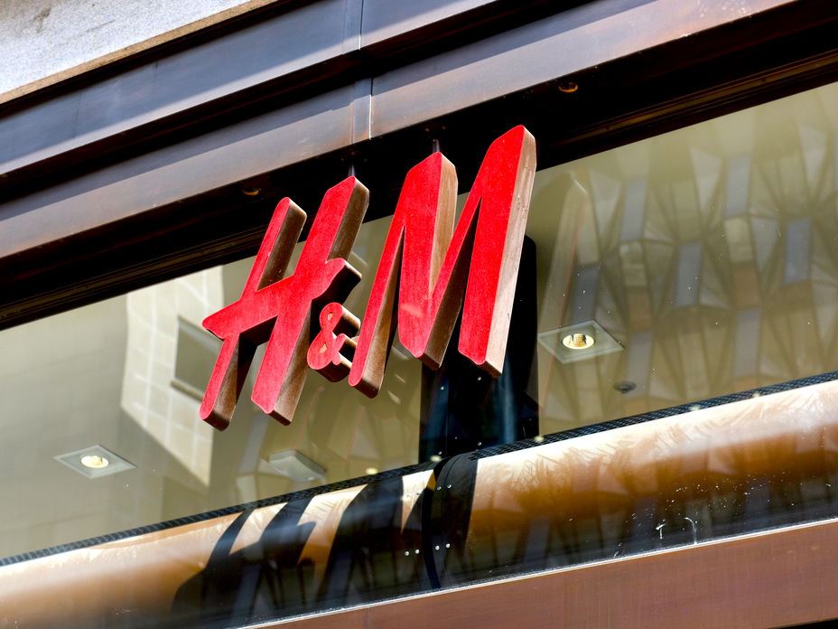 Logo von einer H&M-Filiale