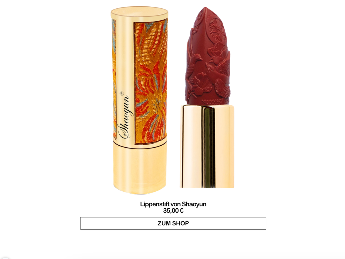 Lippenstift ohne Schadstoffe von Shaoyun