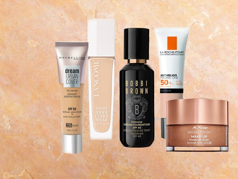 Make-up mit Lichtschutzfaktor