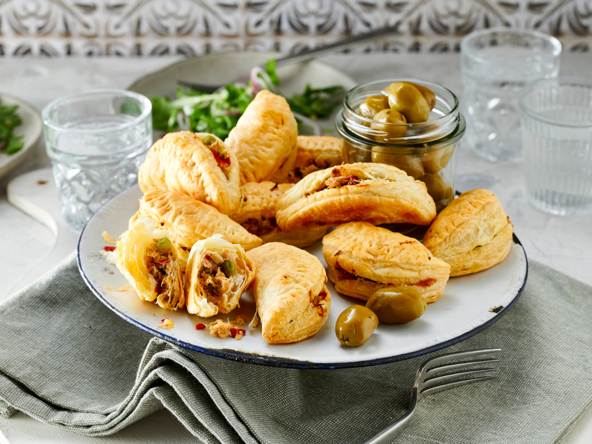Empanadas mit Thunfisch und Oliven