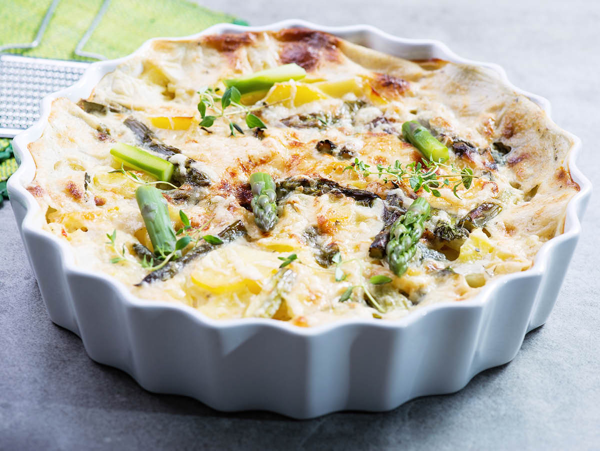 Kartoffel-Spargel-Auflauf