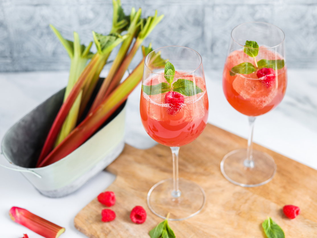 Rhabarber Spritz