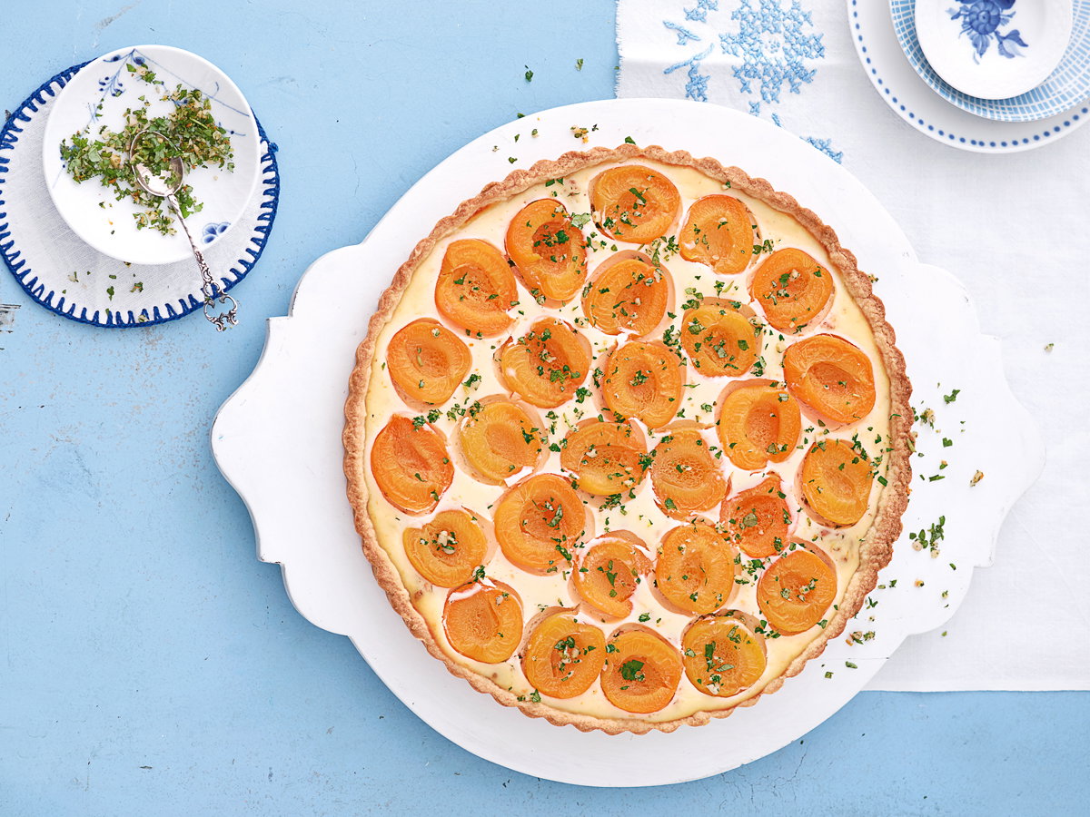 Ricotta-Aprikosen-Tarte