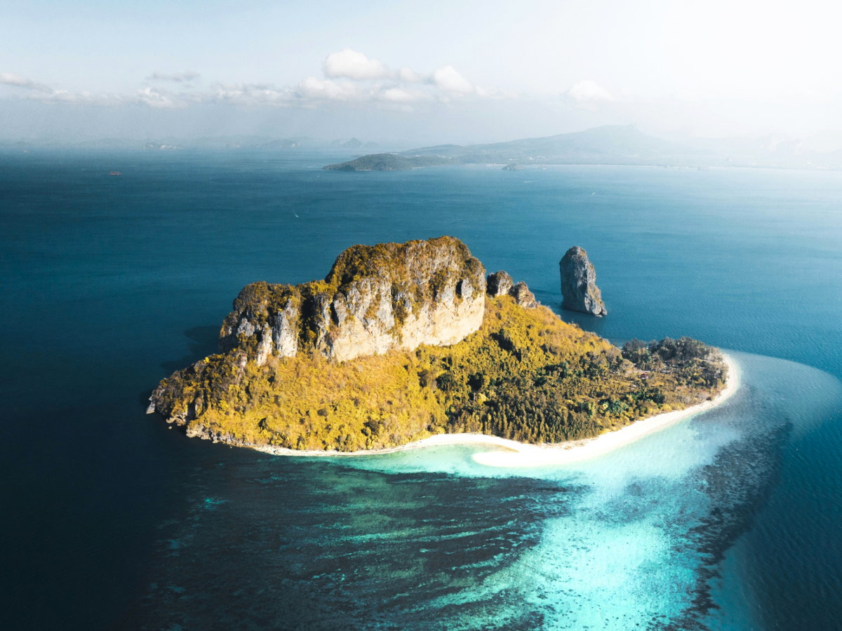 Eine einsame Insel