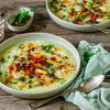 Unser Rezept für Spargelcremesuppe mit Chorizo