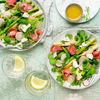 Frühlingshaftes Rezept für Spargelsalat mit Ziegenkäse