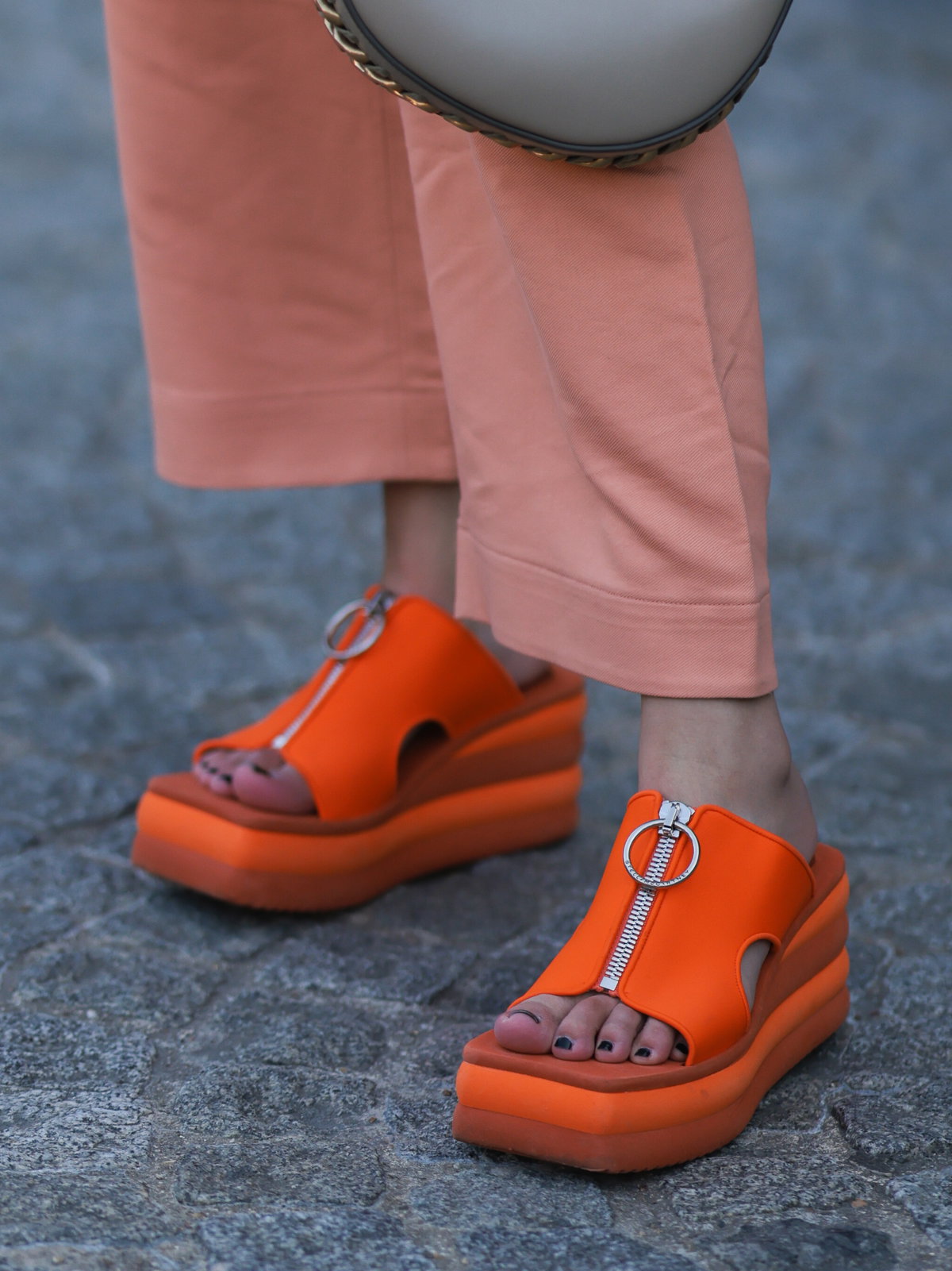 Plateau Sandalen im Streetstyle